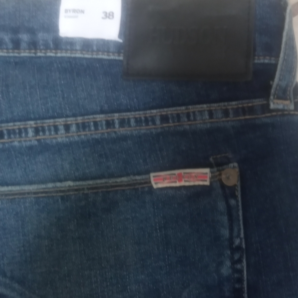 Brand New Hudson Jeans Men's Indigo Slim Straight Denim "Blake SLIM STRAIGHT"